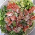 えんそく's cooksnap of when they made レタス＆ミニトマト＆いんげんのサラダ.