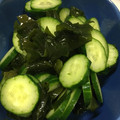 春ネコ's cooksnap of when they made きゅうりとわかめの酢の物.