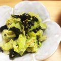 noddy0808's cooksnap of when they made レンジで簡単★キャベツの韓国のり和え.