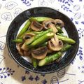 ゆきプー♡'s cooksnap of when they made 【簡単】アスパラマッシュのガリバタ炒め.
