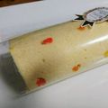 ★mimoon★'s cooksnap of when they made 爽やか♪水玉ロールケーキ.