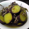 ra-ra-ra's cooksnap of when they made さつま芋と切り昆布の煮物.
