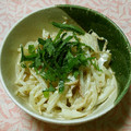 cookmocky's cooksnap of when they made 簡単！もやしとちくわのめんつゆマヨ和え.
