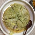 sumire000's cooksnap of when they made 簡単キャベツと豚のミルフィーユ（^人^）.