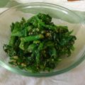 光美ママ's cooksnap of when they made なばな・菜の花の胡麻味噌辛子和え。.