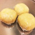 ぽんここちゃん's cooksnap of when they made たまごまんじゅう？・・・Ⅰ.