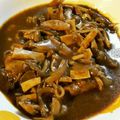 メオちゃん's cooksnap of when they made 豚肉とたっぷりきのこの赤ワイン煮.