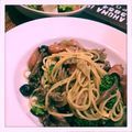 クックYJKTXW☆'s cooksnap of when they made アヒージョで茄子のオイルパスタ.