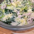 リラッすぬ's cooksnap of when they made キャベツもやしにらの豚しゃぶ豆乳鍋.