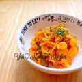 YUH♡ママ's cooksnap of when they made 旨みがぎゅっ♪切干のミルクナポリタン風.