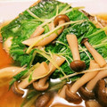 愛しのトゥルビヨン's cooksnap of when they made さわらと水菜のうま出汁しみしみ煮.