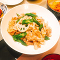 k−kitty♡'s cooksnap of when they made 豚肉とオクラとレンコンの柚子胡椒炒め.