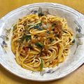 なつ0716's cooksnap of when they made 蕗の薹のトマトソースパスタ.