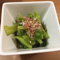 makiki☆'s cooksnap of when they made 簡単さっぱり♪ 菜の花の煮浸し 5分.