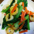 クック94JGUJ☆'s cooksnap of when they made 小松菜とちくわの炒め煮.