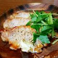 麻's cooksnap of when they made 和風ポークソテー柚子胡椒バター.