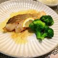 mie8mie's cooksnap of when they made 簡単、タラのポワレ、レモンバターソース.