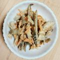 haruboomam's cooksnap of when they made レンチンだけ！ チキンとごぼうのサラダ。.