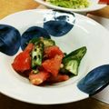 cocoりえ's cooksnap of when they made トマトとオクラの塩麹和え.