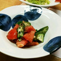 cocoりえ's cooksnap of when they made トマトとオクラの塩麹和え.
