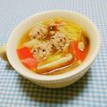 まあまま☆0403's cooksnap of when they made 大好きな肉団子汁(o^∇^)o　.