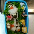 ☆ゆかねえさん☆'s cooksnap of when they made アナ雪＊オラフ弁当.