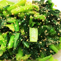 チビねこ12's cooksnap of when they made 小松菜とほうれん草のお浸し めんつゆで.