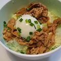 ママんま's cooksnap of when they made 簡単～!!温玉♡豚丼♡.