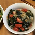 a0imama♡'s cooksnap of when they made プチトマトとワカメと玉ねぎの簡単マリネ風.