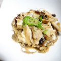 ＴＯＭＯＷＡＴ's cooksnap of when they made ごぼうとえのきの卵とじ.