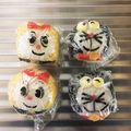 ☆ひ〜☆'s cooksnap of when they made ドラえもん＆ドラミちゃんキャラ弁.
