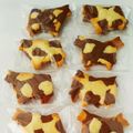 163大好き's cooksnap of when they made うしさんクッキーの模様の作り方★.