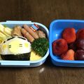 もかちぇり～な's cooksnap of when they made ０系新幹線キャラ弁の保育園弁当☆.