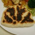パカネ's cooksnap of when they made 残りご飯活用★HBで★ご飯入りナン.