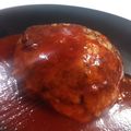 クックPX0BNC☆'s cooksnap of when they made ふわふわ肉汁ジューシー☆ハンバーグ.