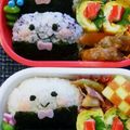＊ミャーコ＊'s cooksnap of when they made 子供が喜ぶお弁当☆簡単四角いおにぎり弁当.