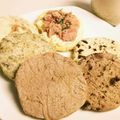 Yutanpo358's cooksnap of when they made 糖質制限中☆ﾊﾟﾝの代わり②.