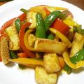 クックVOY1Q3☆'s cooksnap of when they made ◆イカとパプリカのカレーガーリック炒め◆.