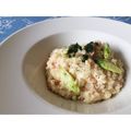 るくブラン's cooksnap of when they made アスパラベーコンのクリームリゾット.