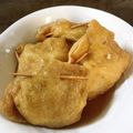 クリちゃん0309's cooksnap of when they made 節約レシピ☆あぶらげの巾着煮.