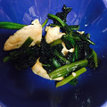 マシュマロ0918's cooksnap of when they made ささみとほうれん草のしょうゆ炒め☆.