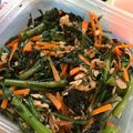 ちびきろりん's cooksnap of when they made 春菊の海苔ツナ和え物.