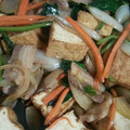 sa1201's cooksnap of when they made 小松菜と厚揚げの炒め物.