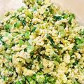 kayosanta's cooksnap of when they made シャキシャキ☆大根の葉で炒り豆腐。.