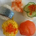 ぷくりる's cooksnap of when they made ひな祭りは☆可愛い、簡単、手まり寿司♪.