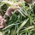 cococo0604's cooksnap of when they made 栄養満点！豆苗と豚のさっぱりゴマサラダ.