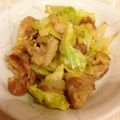 Kaon．'s cooksnap of when they made 豚肉とキャベツの生姜焼き.