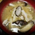 クックCSKE5D☆'s cooksnap of when they made 生姜のきのこ汁.