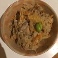 chanlisa's cooksnap of when they made 簡単！炊飯器でポン♪炊き込みごはん✨.