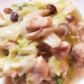 ゆなさママ☆'s cooksnap of when they made 鶏むね肉と白菜のクリーム煮♡.